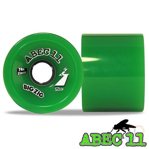 Abec 11 - Classic Bigzigs - Green Pack Of 4